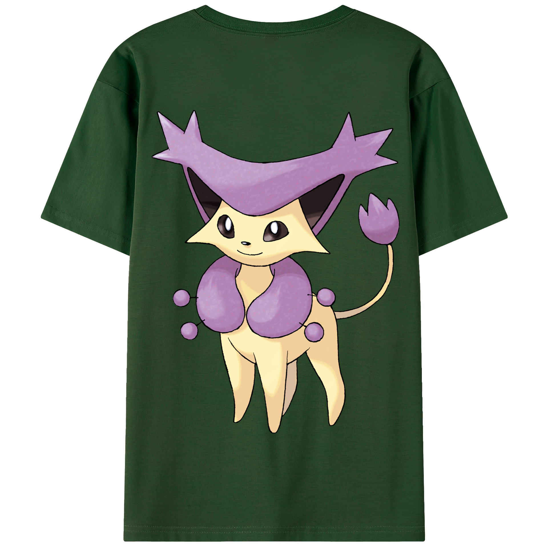 （画像用） ポケットモンスター Pokémon 綿100％半袖Tシャツ（背面プリント）